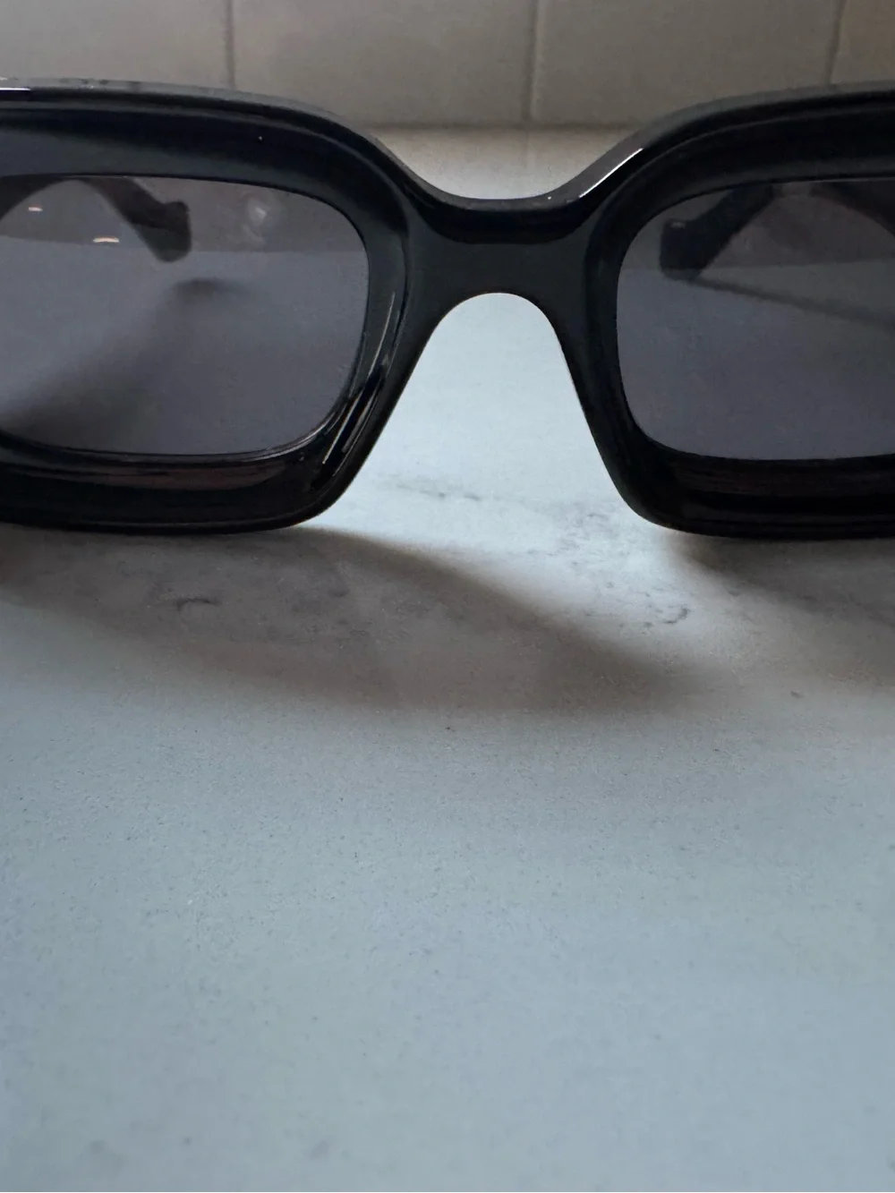 Loewe Black Sunglasses with Gold Anagram Detail